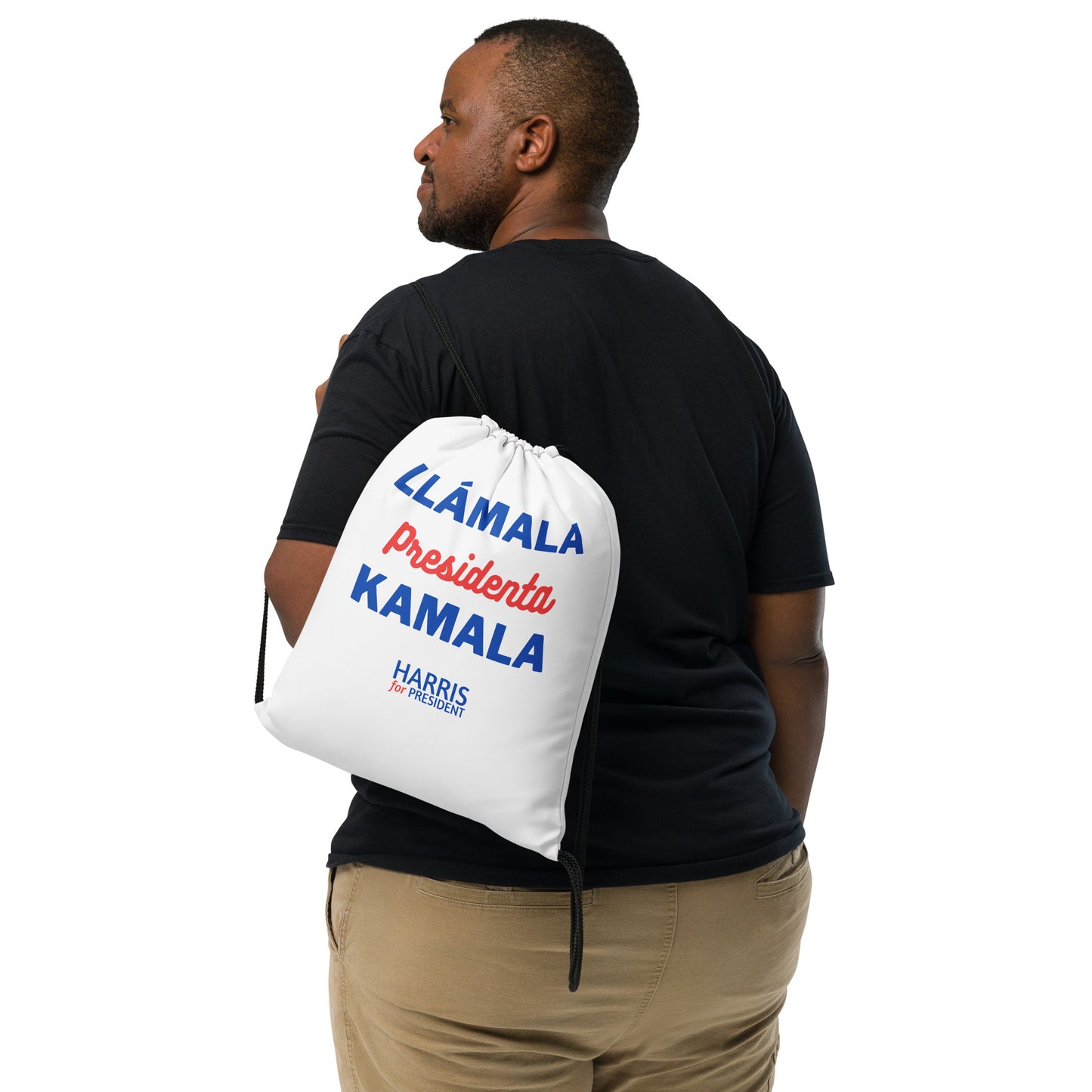 Llámala Presidenta Kamala Drawstring Bag - Minimalist & Sporty Backpack