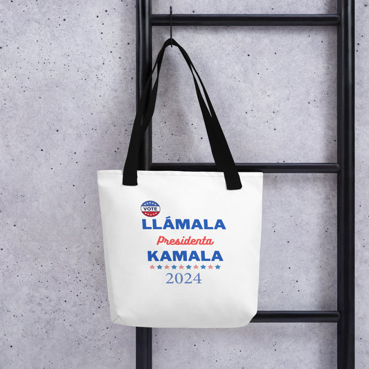 Llámala Presidenta Kamala Tote Bag