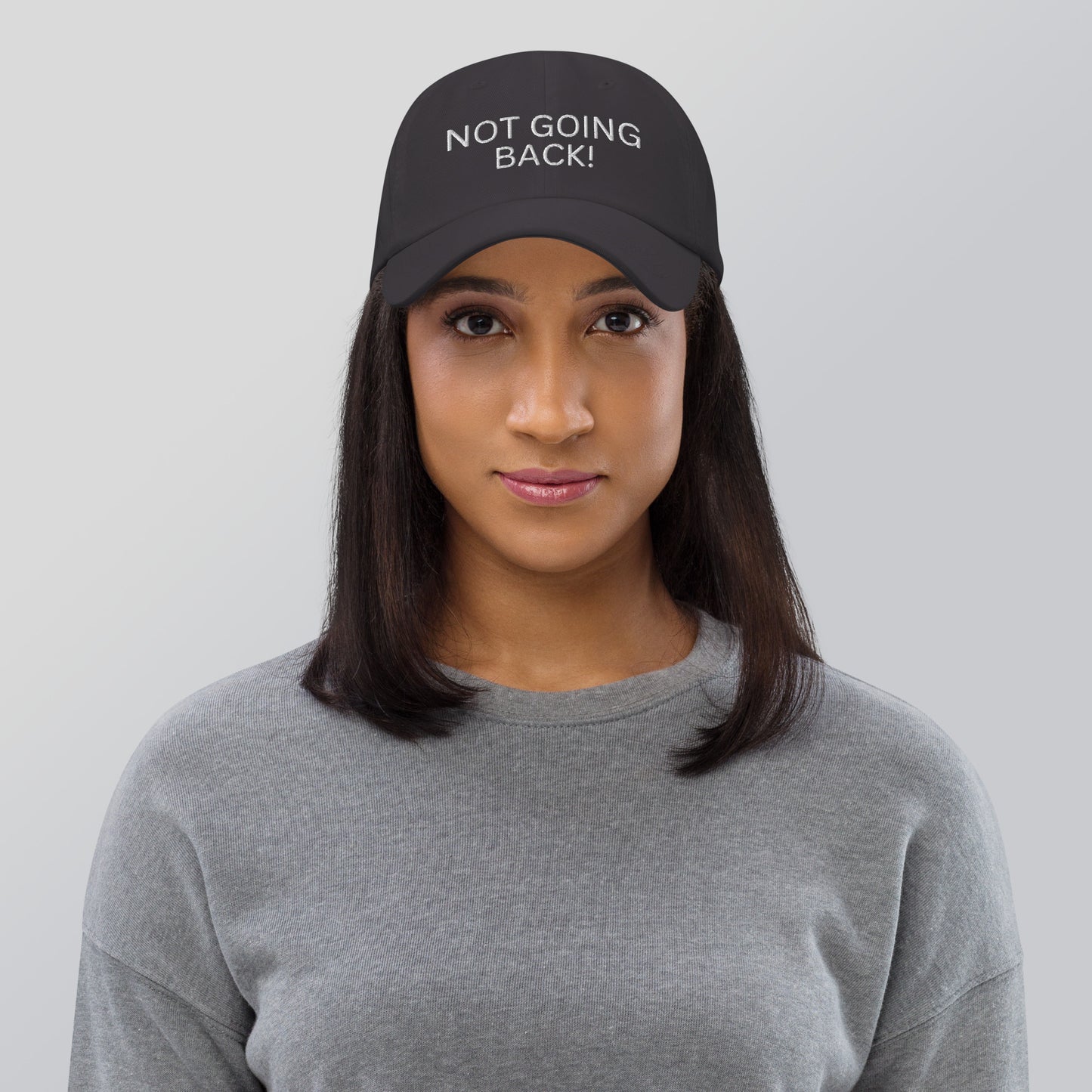 Not Going Back! - Unisex Dad Hat (Adjustable Strap - One Size)