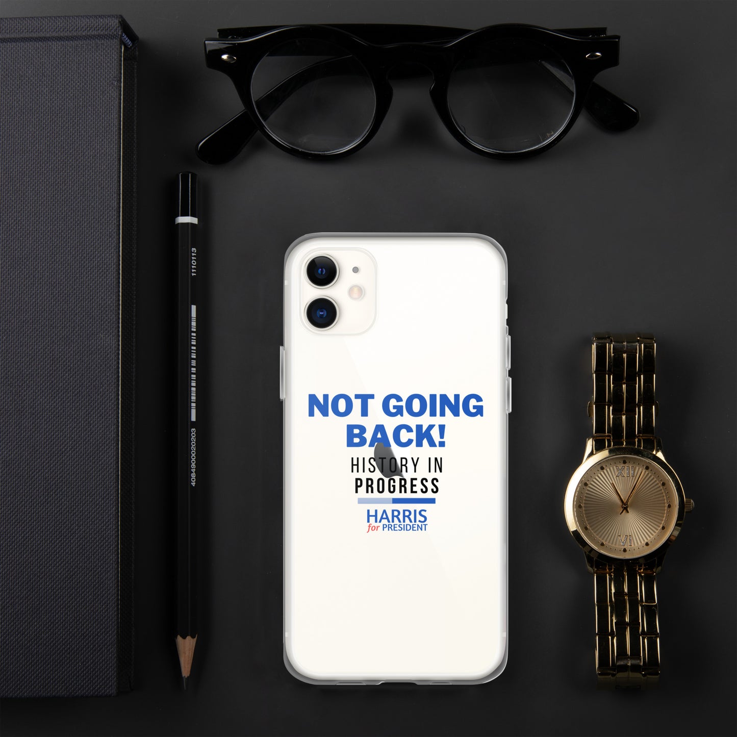 Not Going Back! | History in Progress | Harris for President - Clear Case for iPhone®