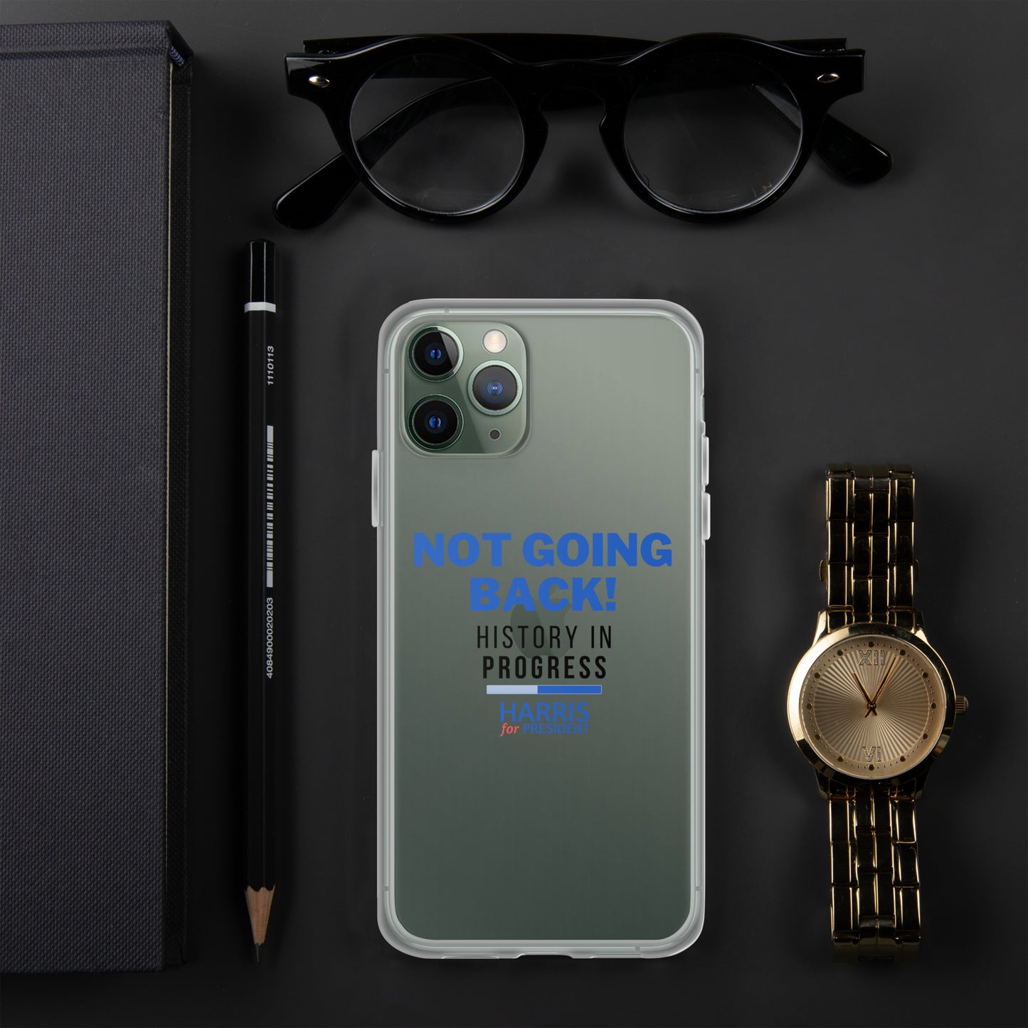 Not Going Back! | History in Progress | Harris for President - Clear Case for iPhone®