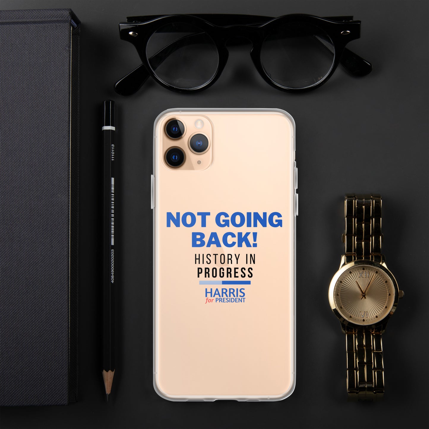 Not Going Back! | History in Progress | Harris for President - Clear Case for iPhone®