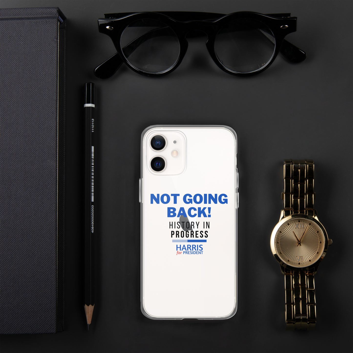 Not Going Back! | History in Progress | Harris for President - Clear Case for iPhone®