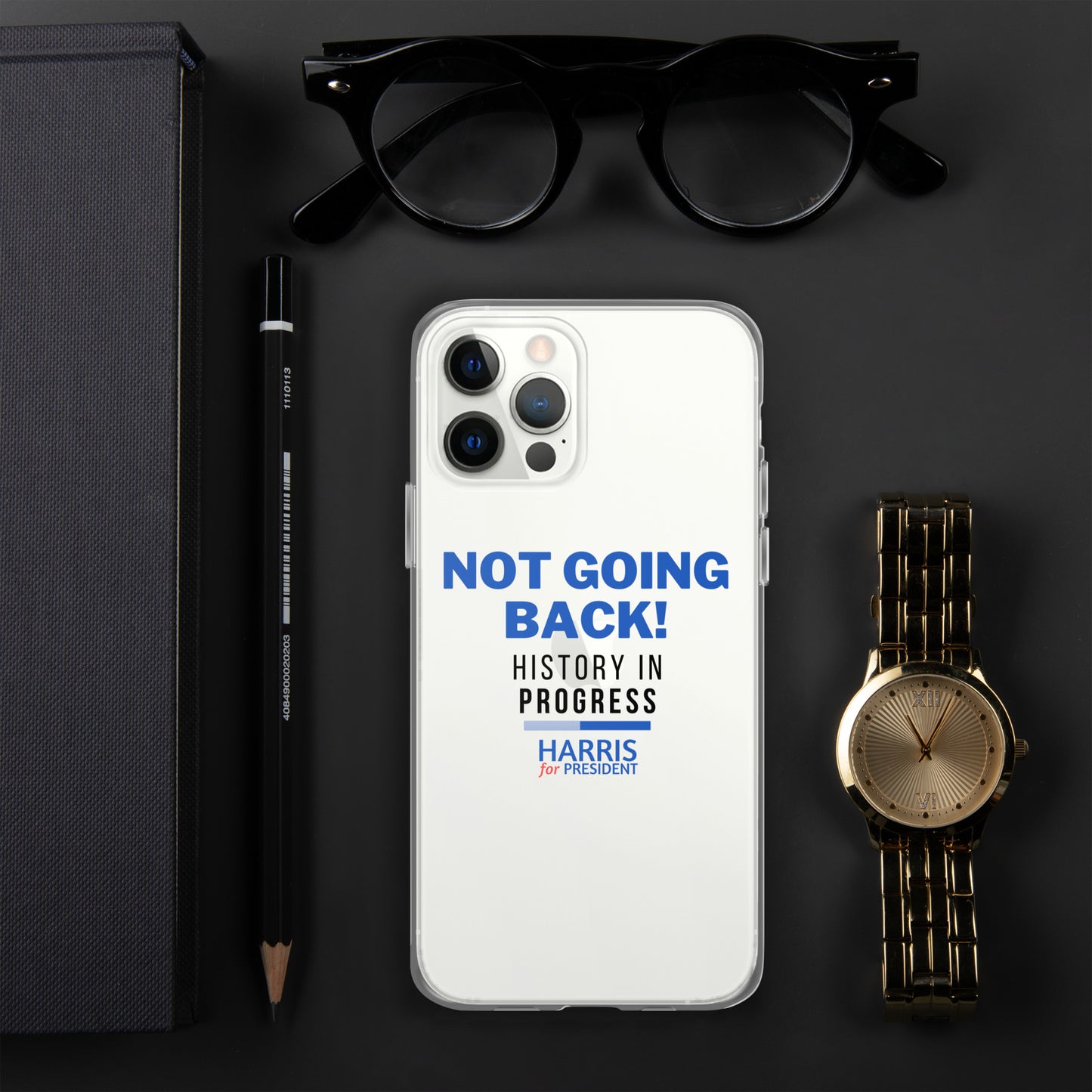 Not Going Back! | History in Progress | Harris for President - Clear Case for iPhone®