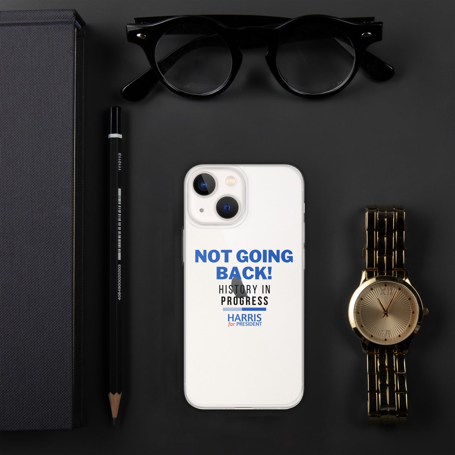 Not Going Back! | History in Progress | Harris for President - Clear Case for iPhone®