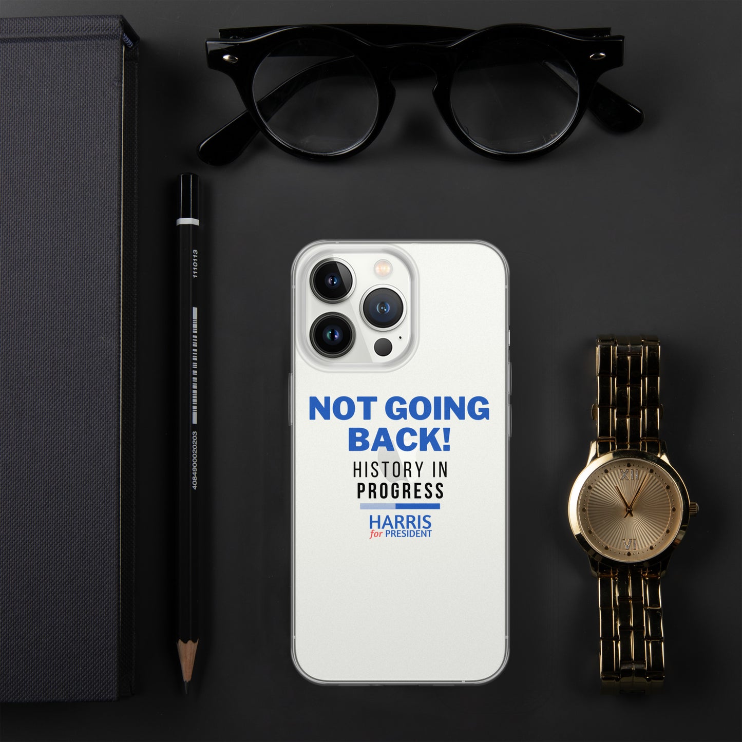 Not Going Back! | History in Progress | Harris for President - Clear Case for iPhone®