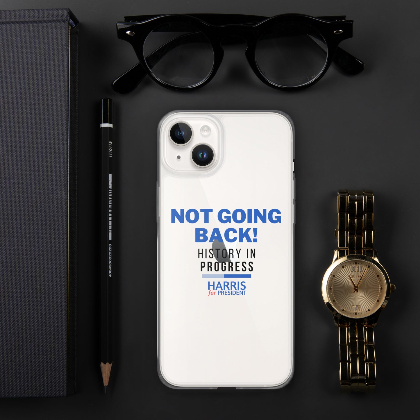 Not Going Back! | History in Progress | Harris for President - Clear Case for iPhone®