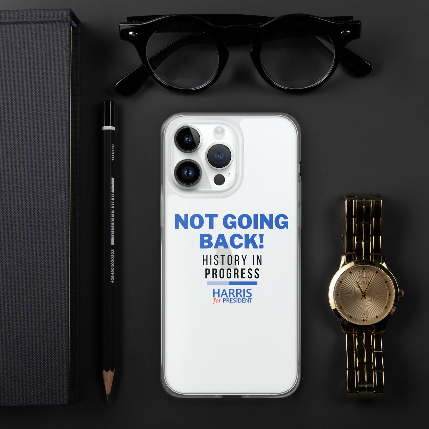 Not Going Back! | History in Progress | Harris for President - Clear Case for iPhone®