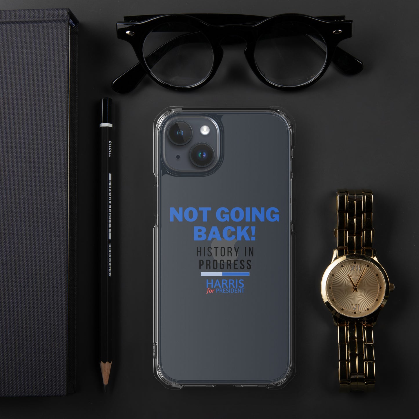 Not Going Back! | History in Progress | Harris for President - Clear Case for iPhone®