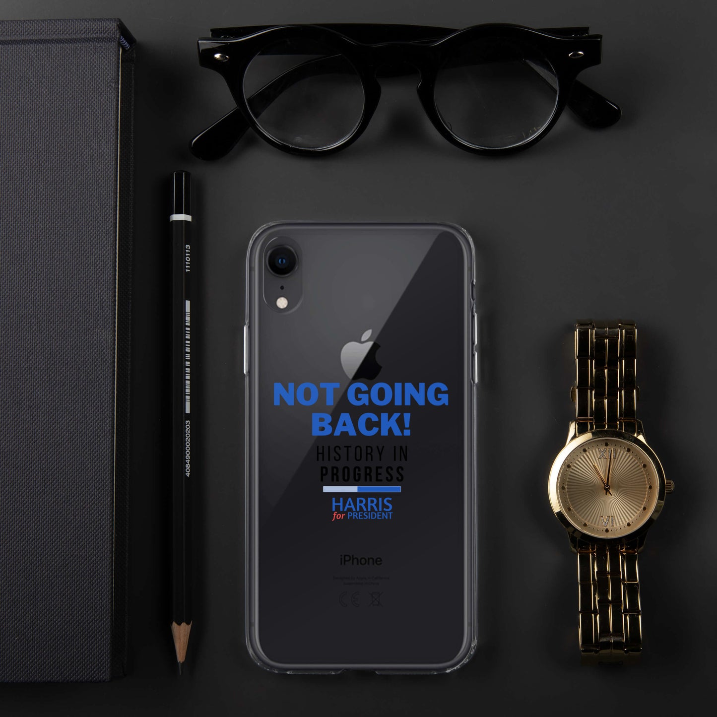 Not Going Back! | History in Progress | Harris for President - Clear Case for iPhone®