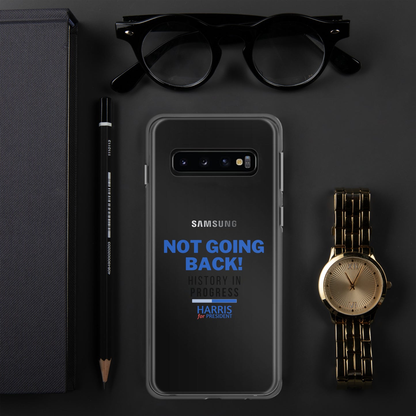 Not Going Back! | History in Progress | Harris for President - Clear Case for Samsung®