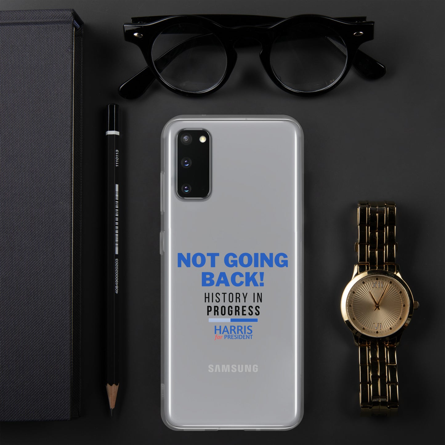 Not Going Back! | History in Progress | Harris for President - Clear Case for Samsung®