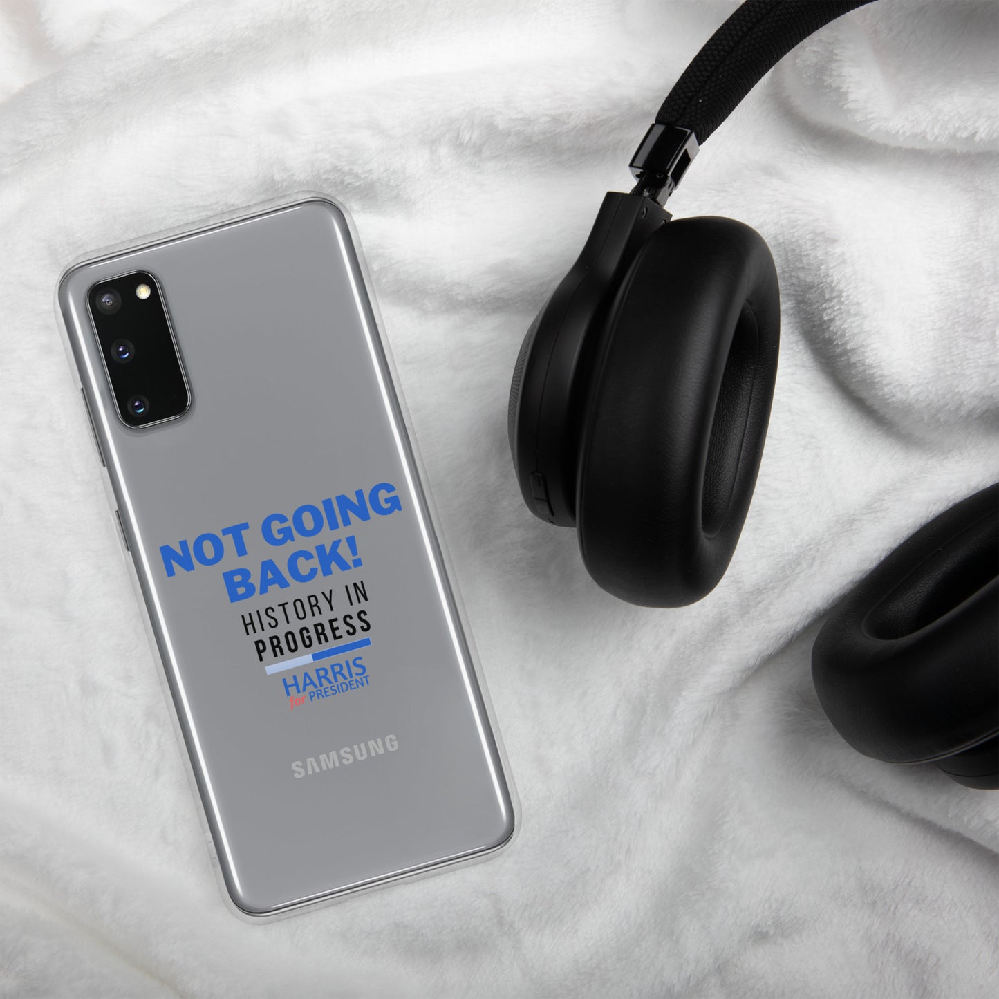 Not Going Back! | History in Progress | Harris for President - Clear Case for Samsung®