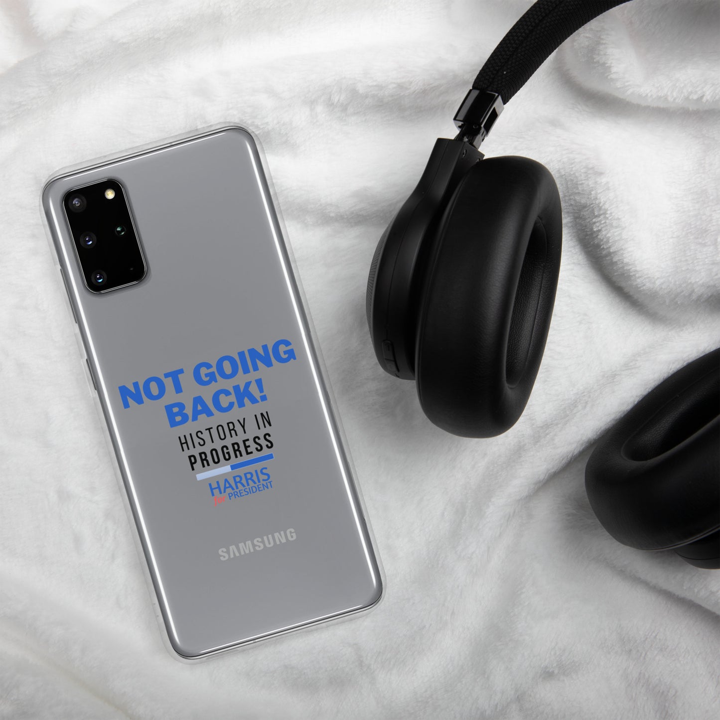 Not Going Back! | History in Progress | Harris for President - Clear Case for Samsung®