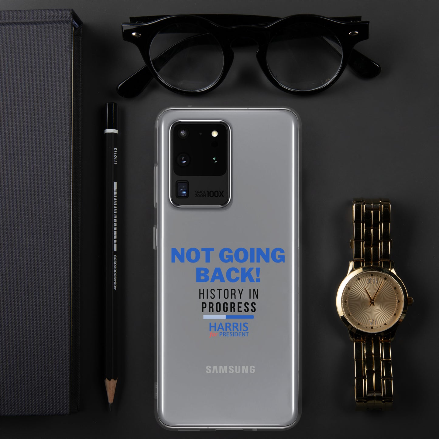 Not Going Back! | History in Progress | Harris for President - Clear Case for Samsung®