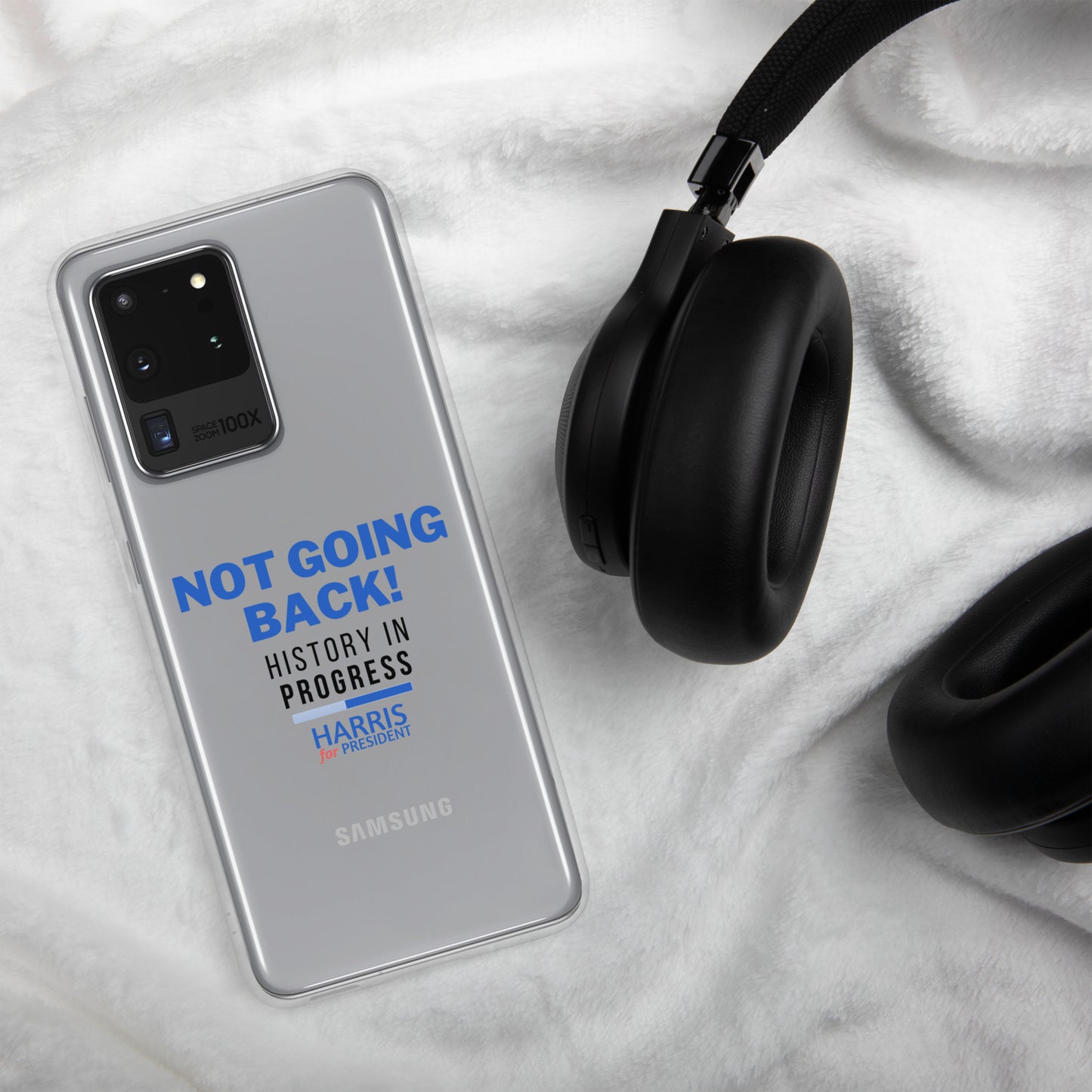 Not Going Back! | History in Progress | Harris for President - Clear Case for Samsung®