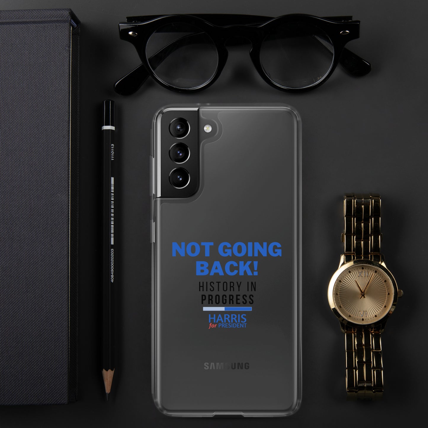 Not Going Back! | History in Progress | Harris for President - Clear Case for Samsung®