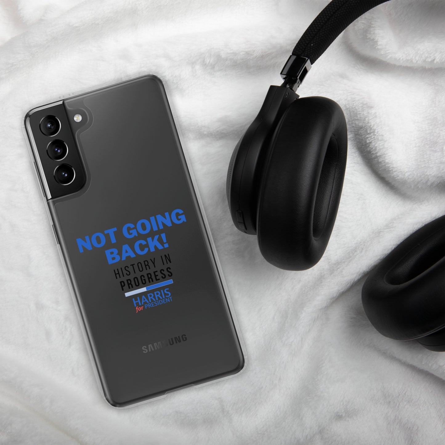 Not Going Back! | History in Progress | Harris for President - Clear Case for Samsung®