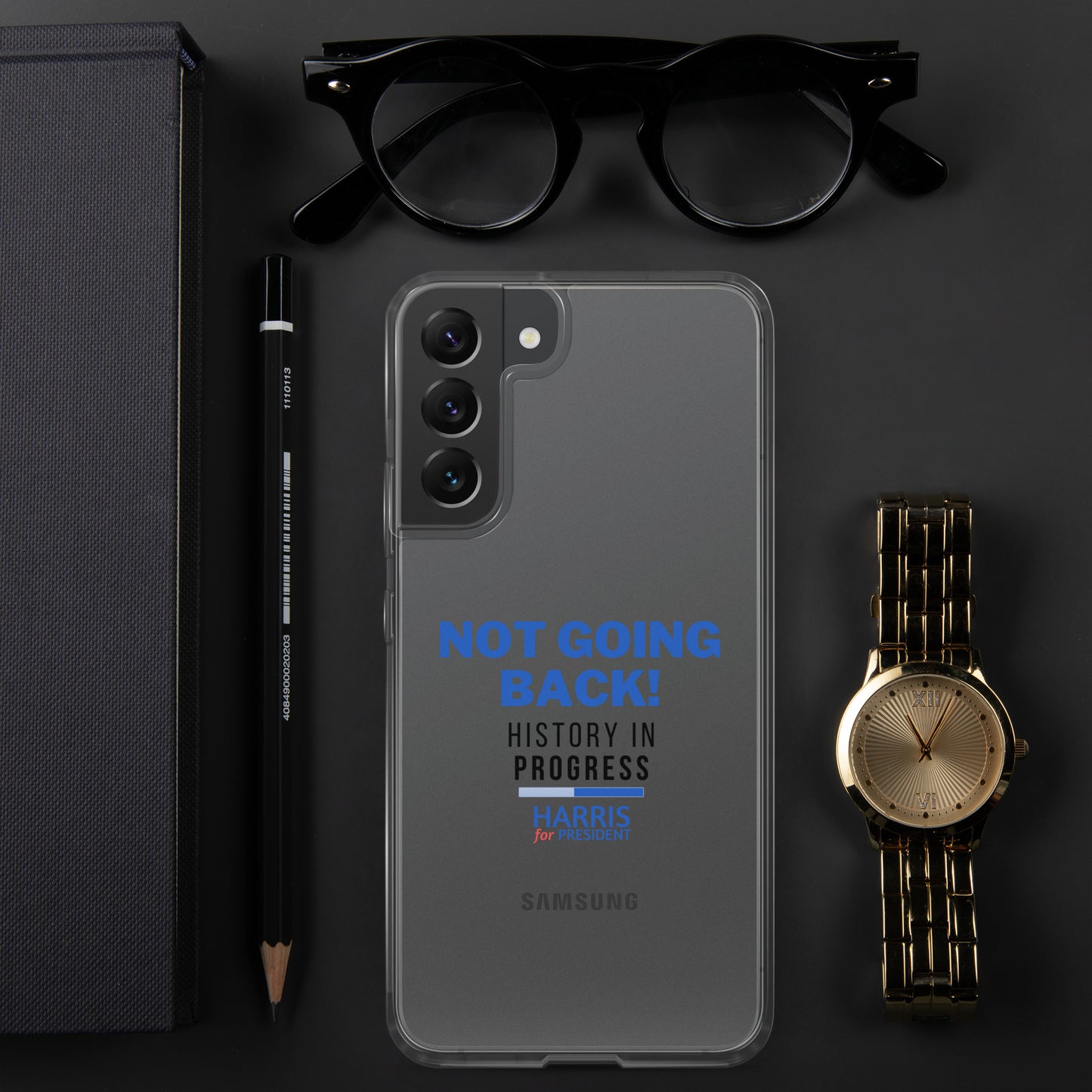 Not Going Back! | History in Progress | Harris for President - Clear Case for Samsung®