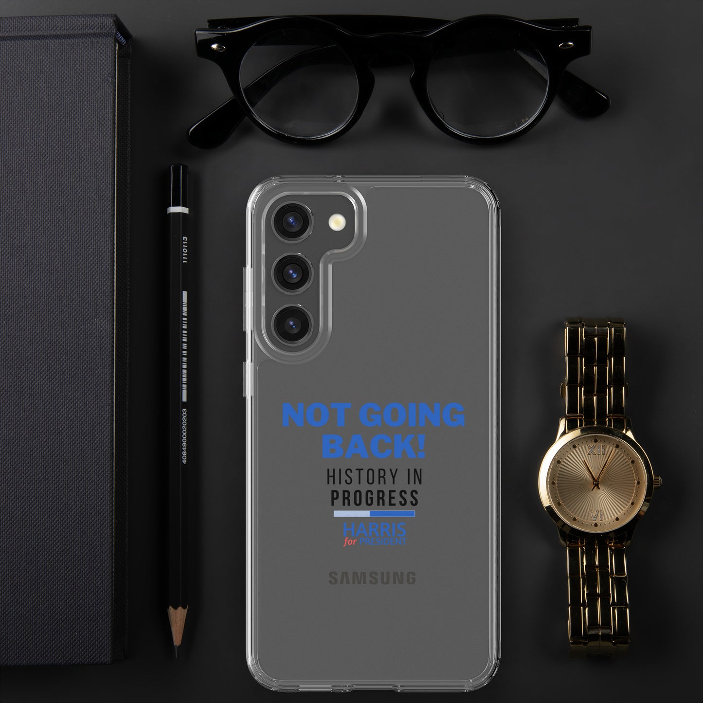 Not Going Back! | History in Progress | Harris for President - Clear Case for Samsung®