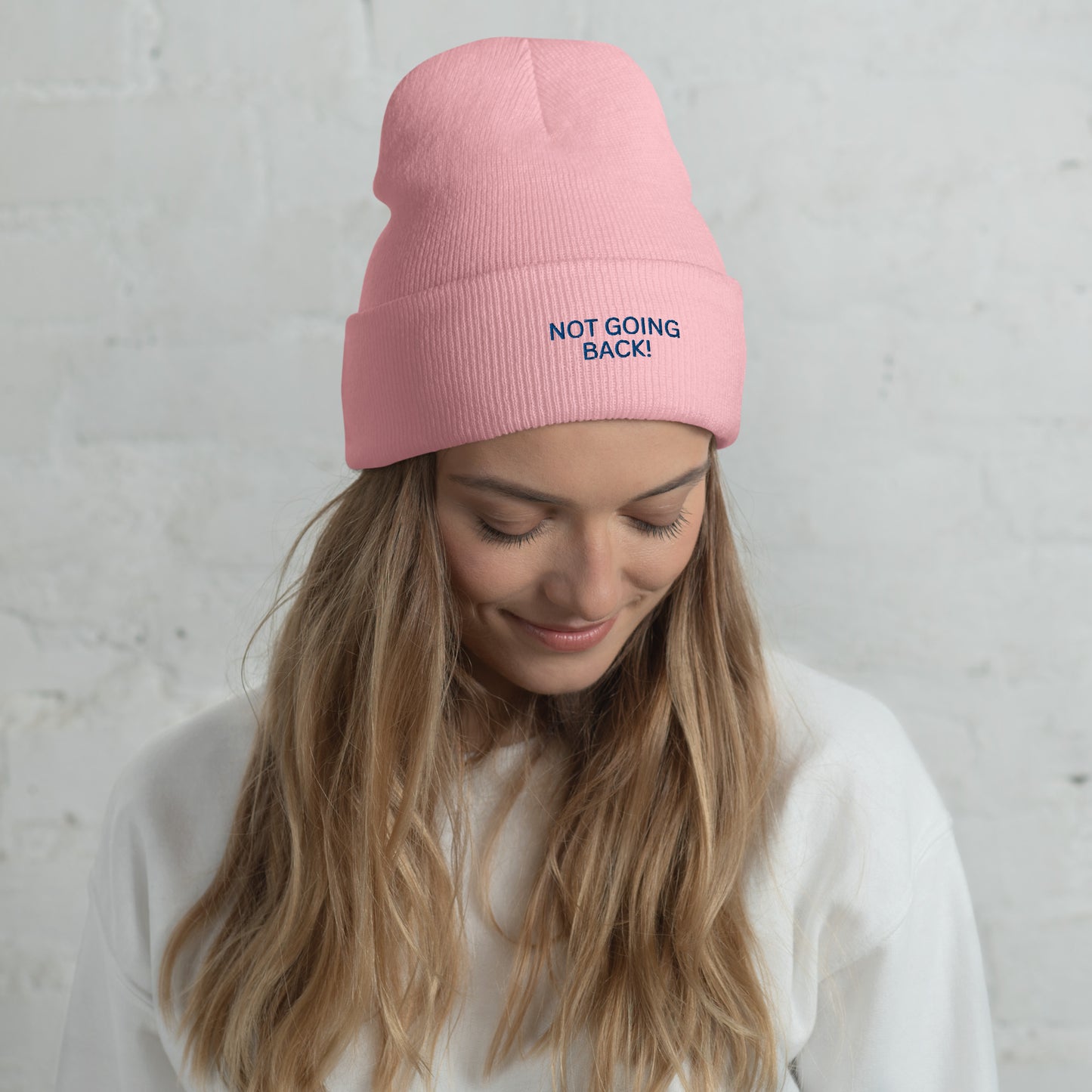 Not Going Back! Harris for President Unisex Cuffed Beanie - Cuffed Beanie