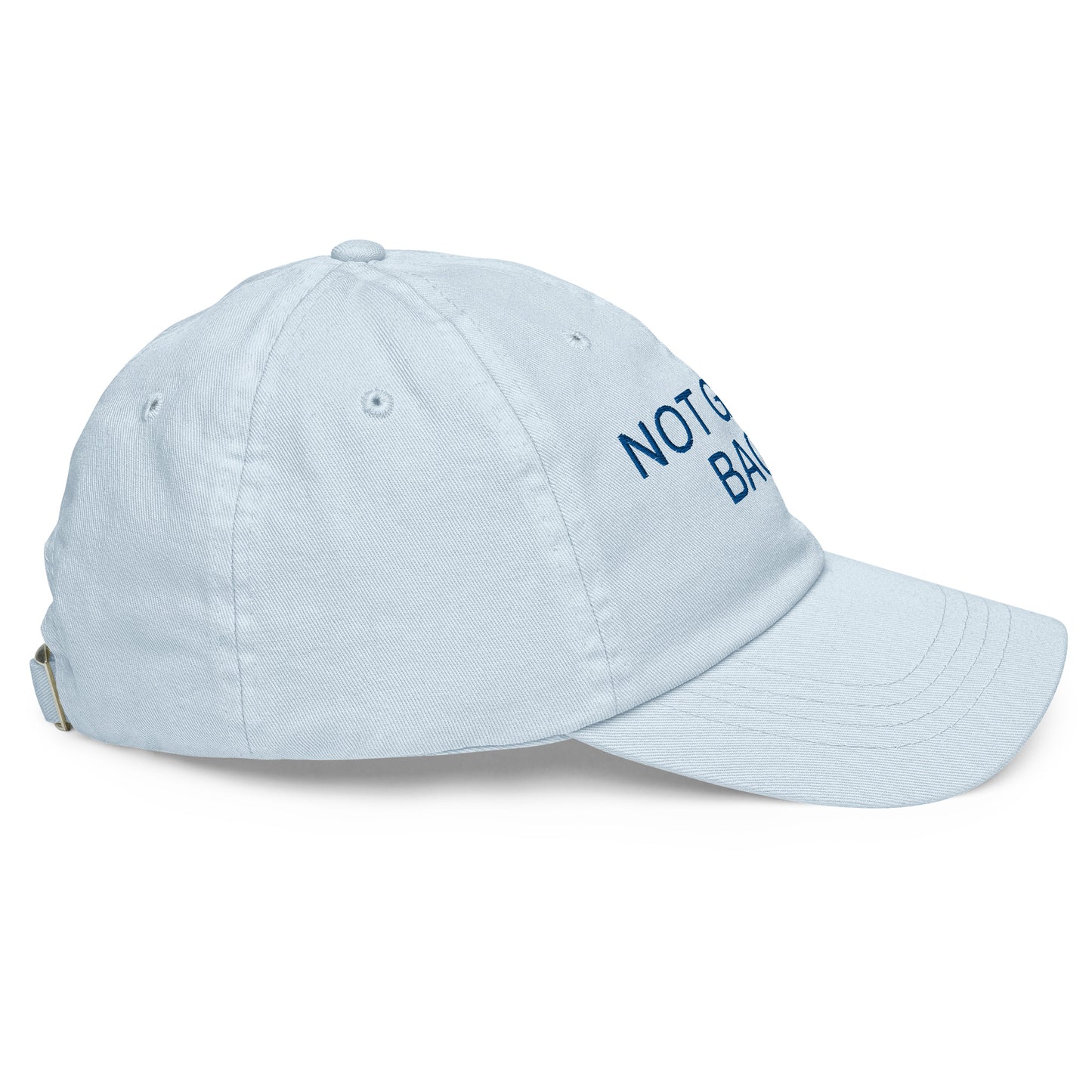 Not Going Back - Unisex Pastel Baseball Hat