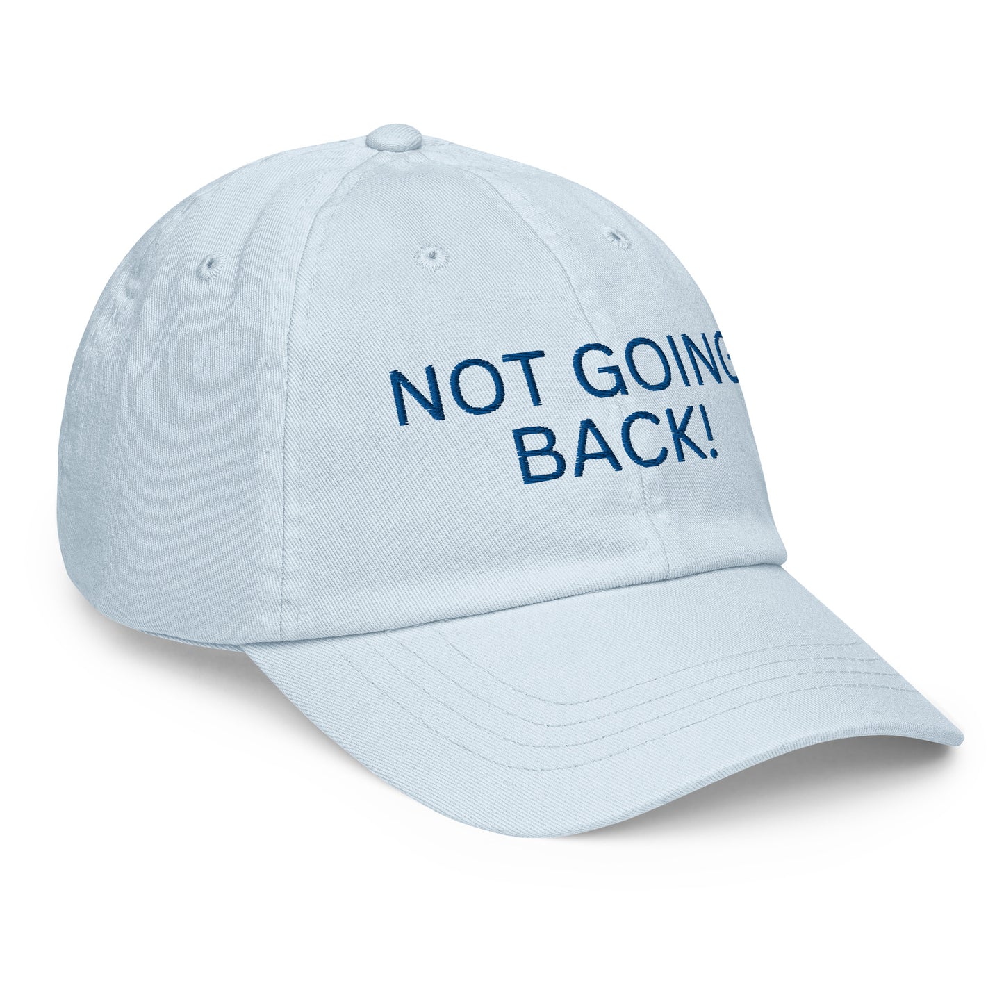 Not Going Back - Unisex Pastel Baseball Hat