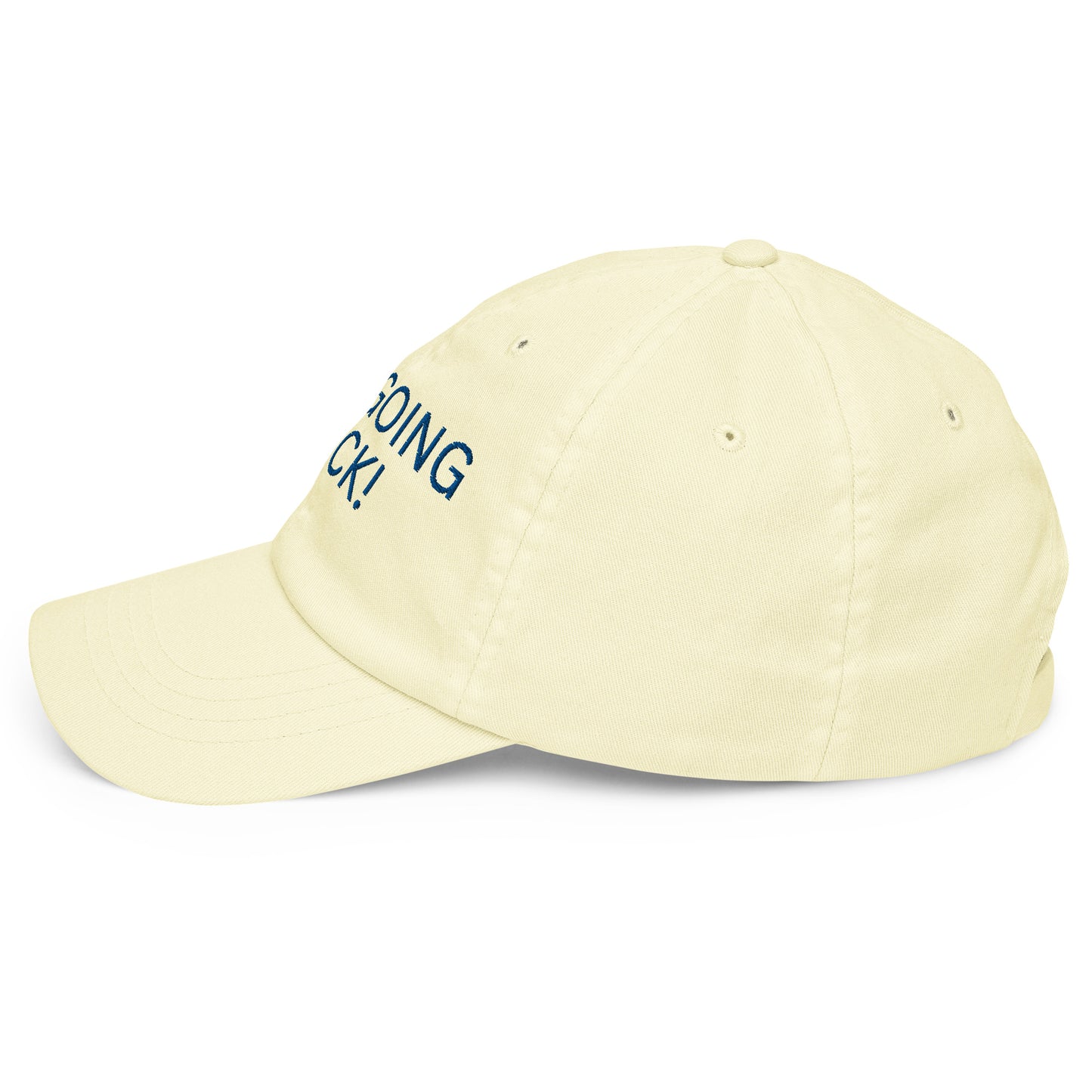 Not Going Back - Unisex Pastel Baseball Hat