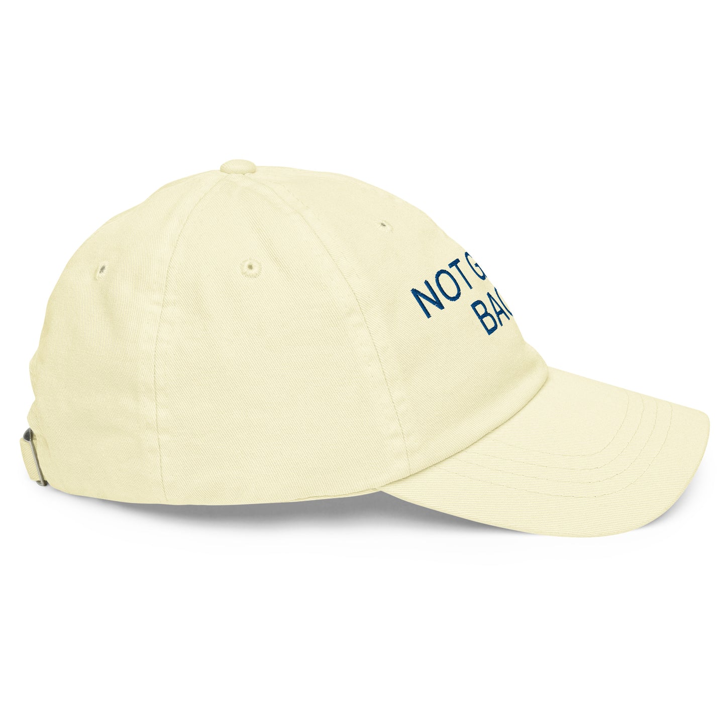 Not Going Back - Unisex Pastel Baseball Hat