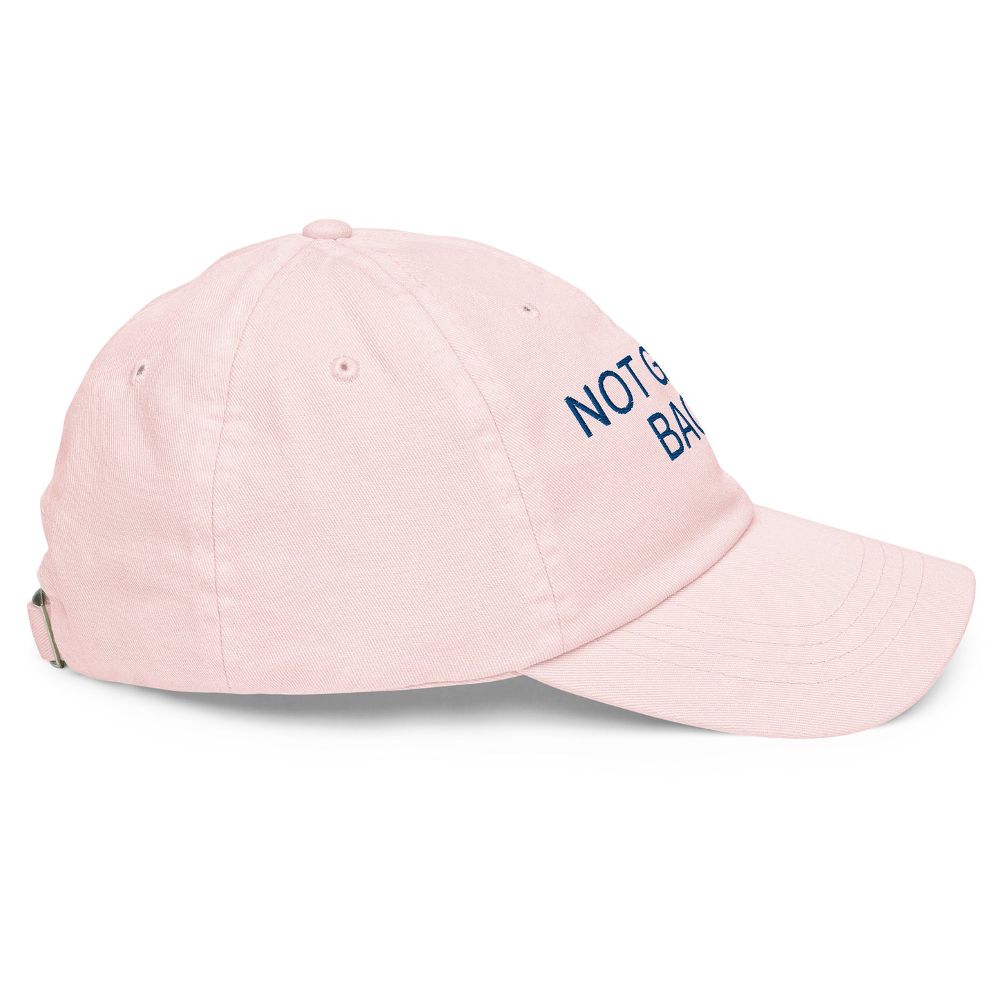 Not Going Back - Unisex Pastel Baseball Hat