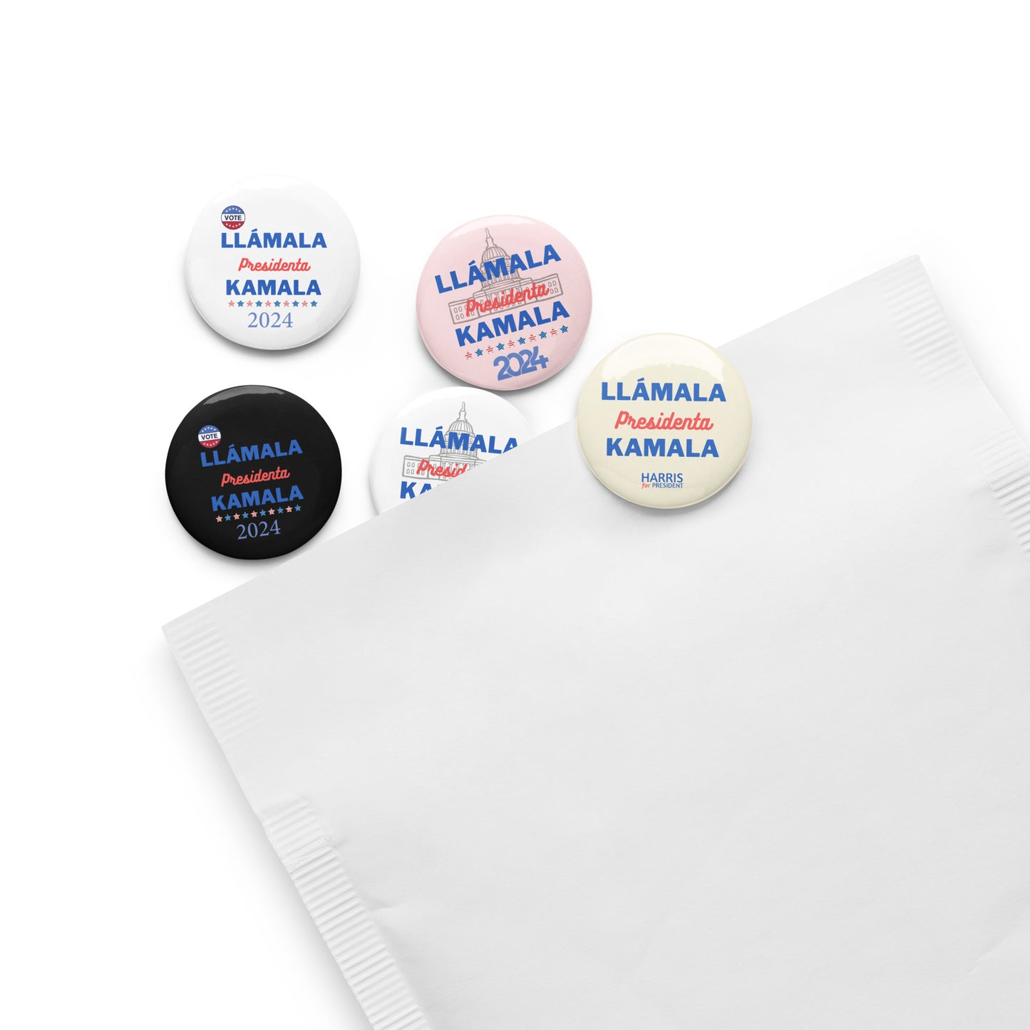 Llámala Presidenta Kamala - Pin Button Set