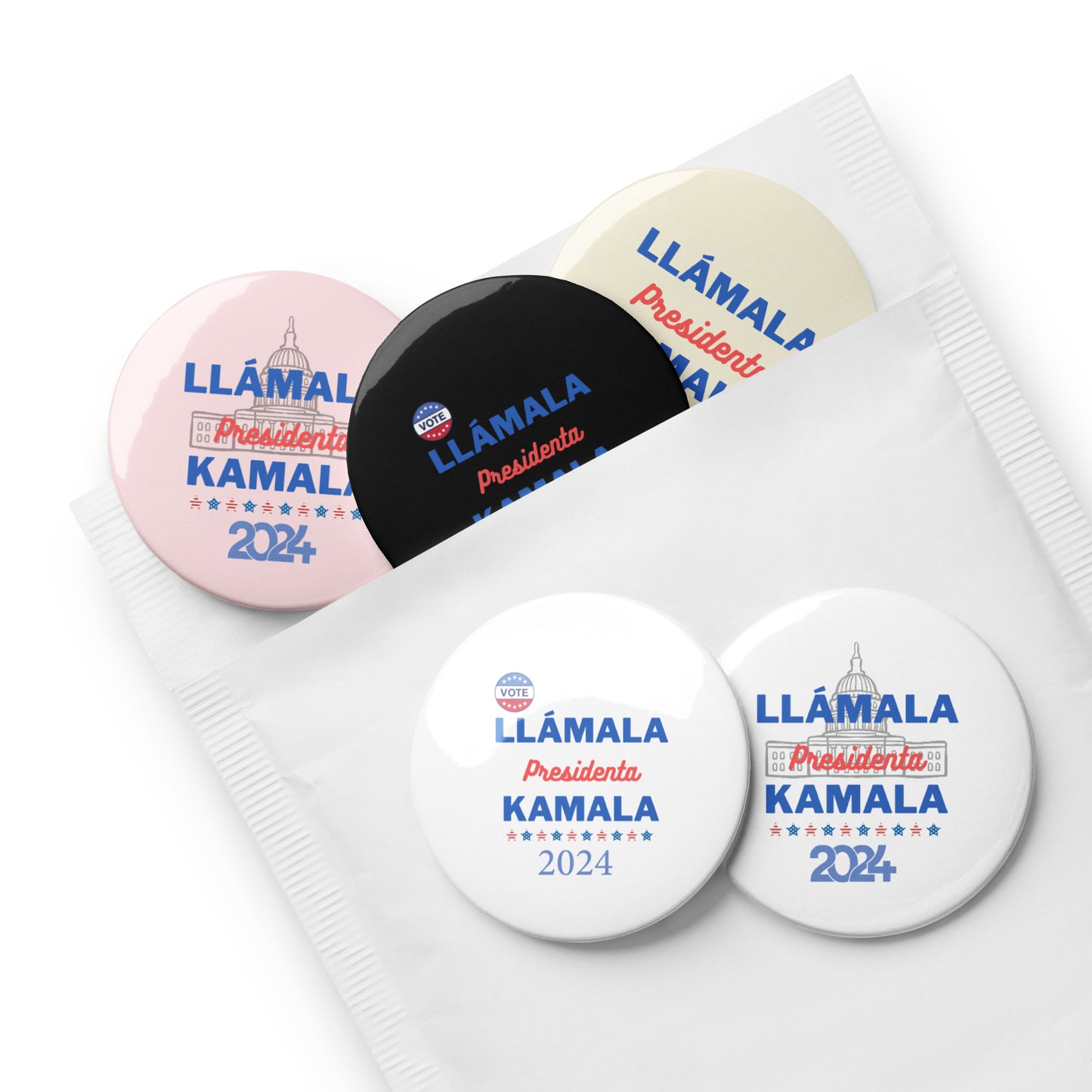 Llámala Presidenta Kamala - Pin Button Set