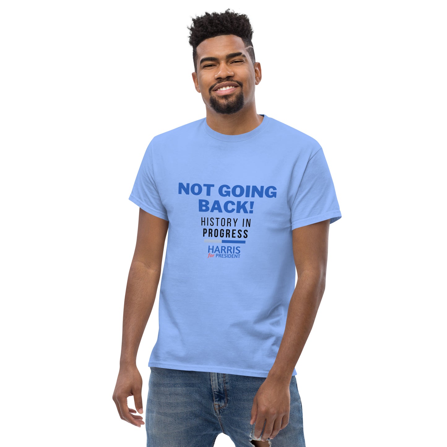 Not Going Back! | History in Progress | Harris for President - Unisex classic tee