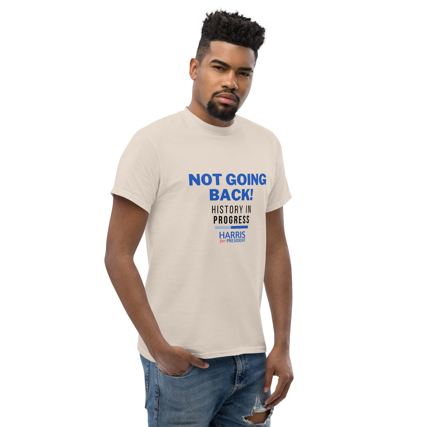 Not Going Back! | History in Progress | Harris for President - Unisex classic tee