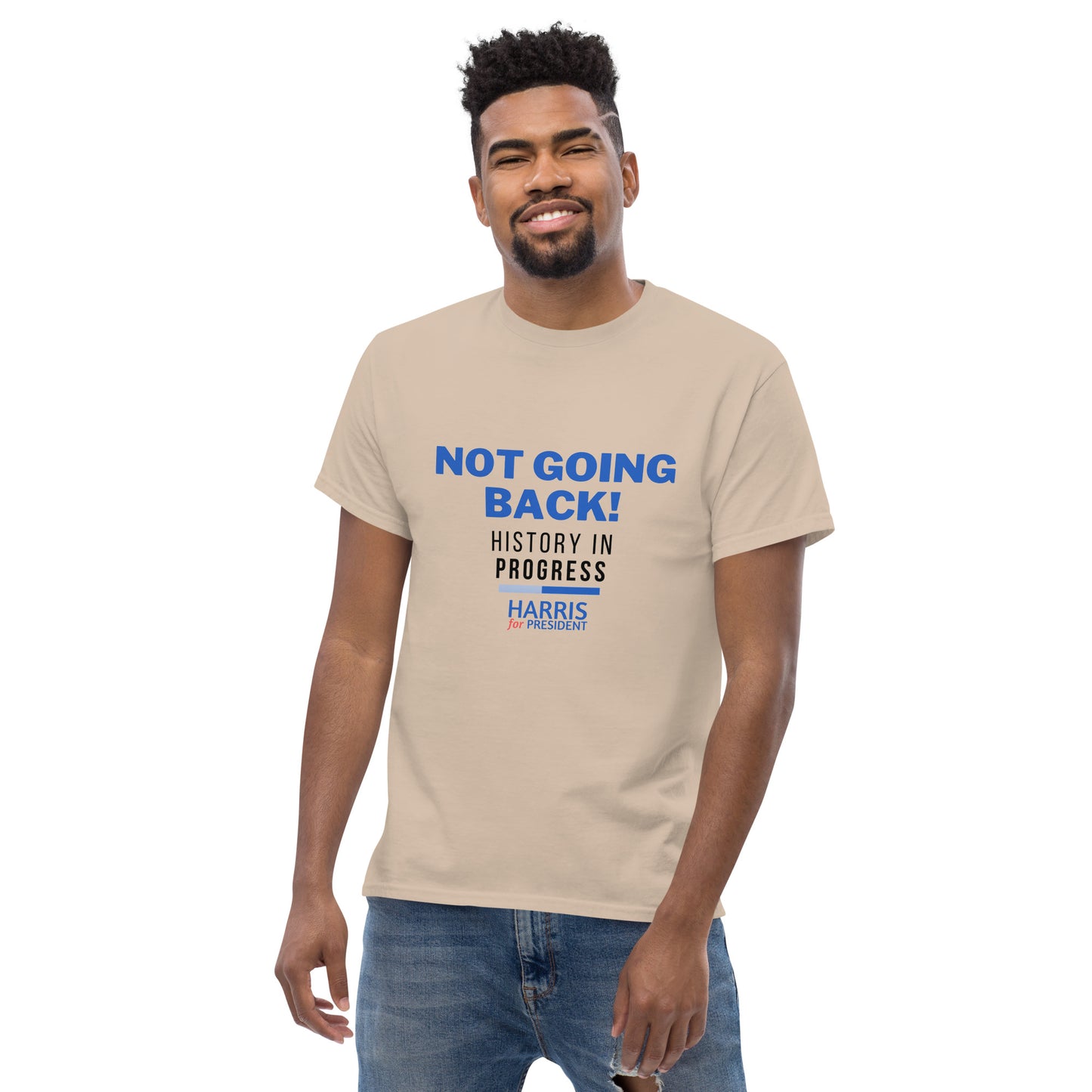 Not Going Back! | History in Progress | Harris for President - Unisex classic tee